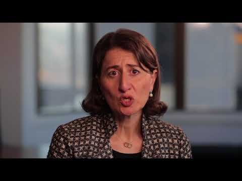 NSW Premier Gladys Berejiklian Message on CREF 2018