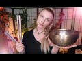 Tuning fork chakra rebalancing singing bowls chimes  528 hz  ohm 13610 hz healing frequencies