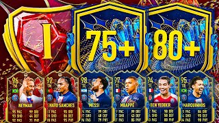 50x 75+ x11 PACKS, 80+ PP'S & CHAMPS REWARDS! 😨 FIFA 23 Ultimate Team