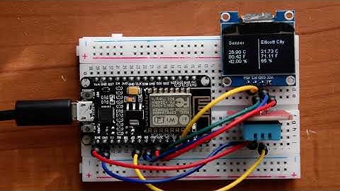 EN.605.715.81 Spring 22 - Project 5 Download Temperature and Humidity from Arduino WiFi ESP8266