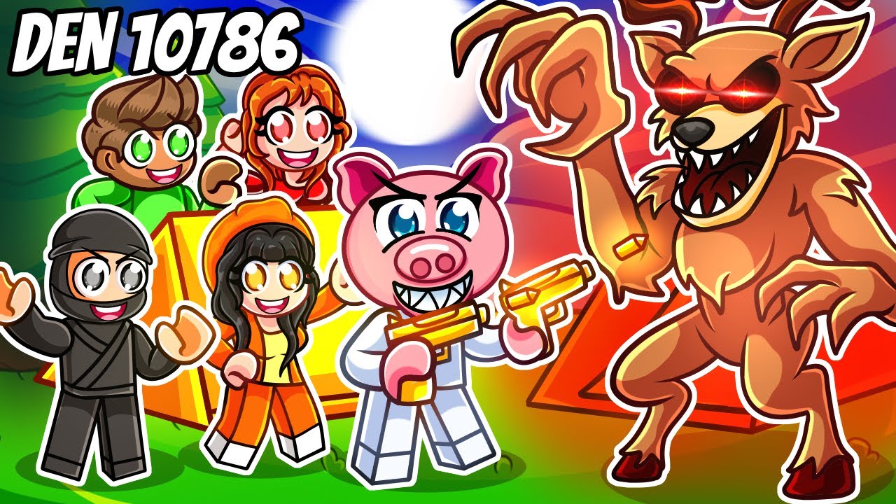 PŘEDSTÍRÁM, že jsem #1 HRÁČ 99 NOCÍ v LESE! (Roblox)