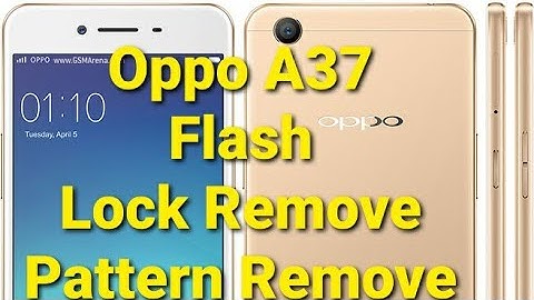 How To Flash OPPO A37