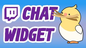 Birds Chat Widget by JimmyJoom [Creative Custom Widget StreamElements]