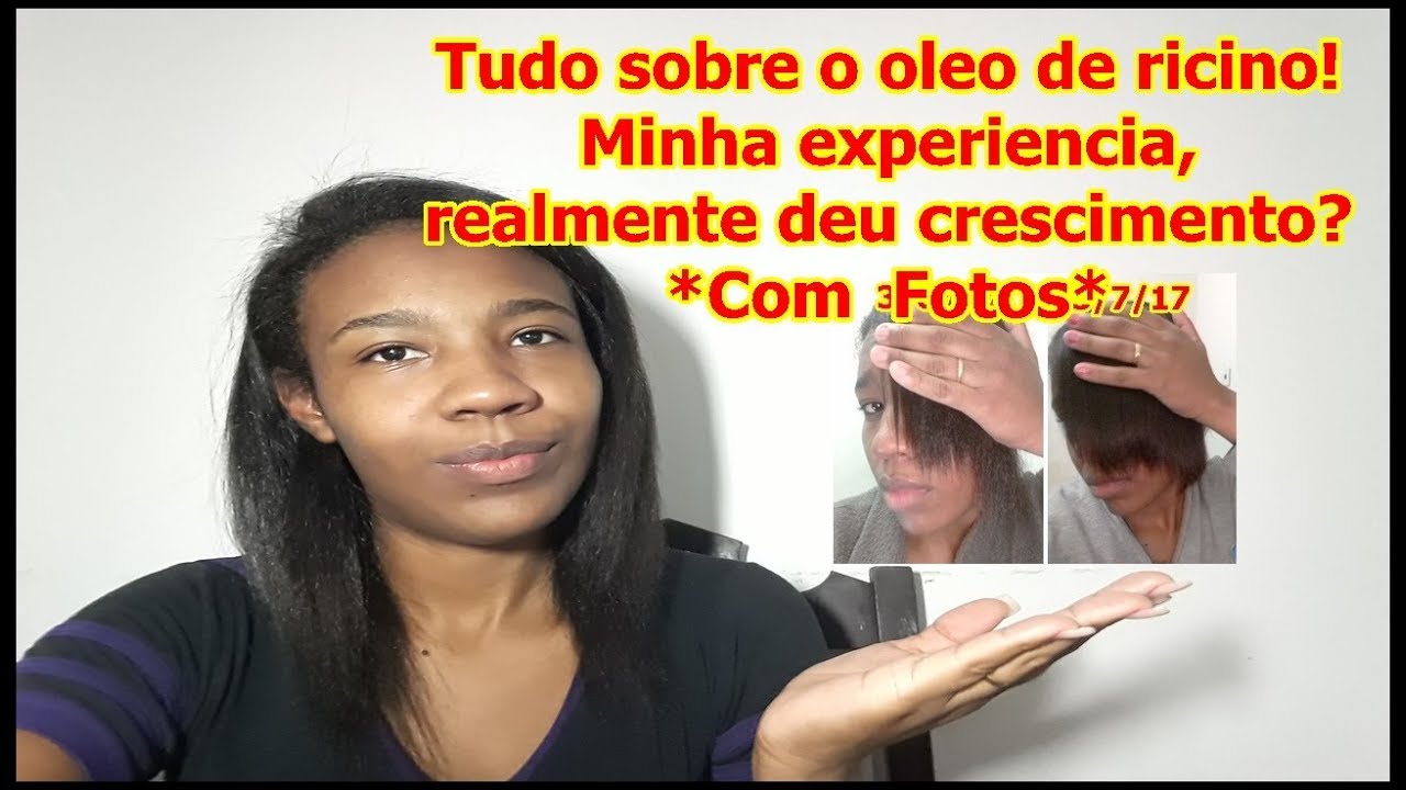 Tudo sobre o oleo de ricino!Minha experiencia,realmente deu crescimento?*Com  Fotos*