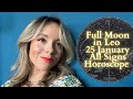 FULL MOON in LEO 25 January 2024 Horoscope All Signs: Us versus Them?