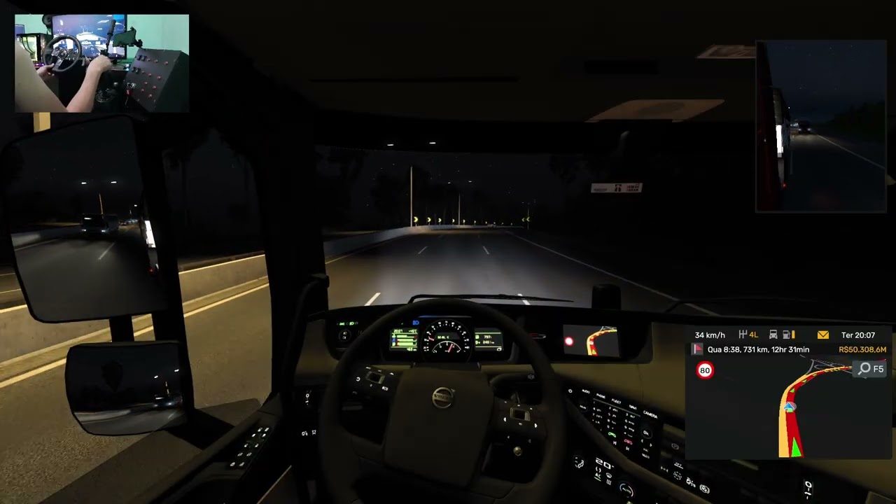 Euro Truck Simulator 2 – Viagem Relaxante Sem Comentários | ETS2 Gameplay 1 Hora