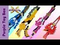 미니특공대X 특공X웨폰 볼트 맥스 새미 루시 Mini Force X Special Force Weapon Toys
