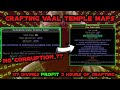 Craft vaal temple maps by removing the corruption 60 divines per hour   poe 324 necropolis