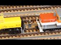 自動連結/解放! Zゲージ用カプラーで再現 / Nゲージ 鉄道模型 レイアウト How to uncouple model trains (Micro Trains N or Z scale)