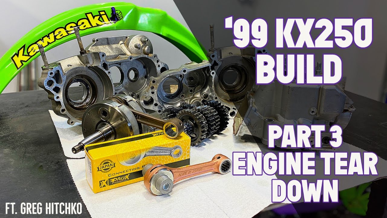 1999 KX250 Splitfire Pro Circuit Kawasaki Build with Greg Hitchko