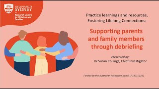 Supporting parents and family members with family time - Fostering Lifelong Connections