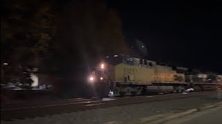 Ex Southern Pacific AC44 Leads CSX B831 Through Dunn!