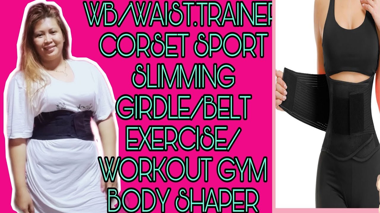 Waist Trainer Corset Sport Slimming Girdle Belt Exercise Workout