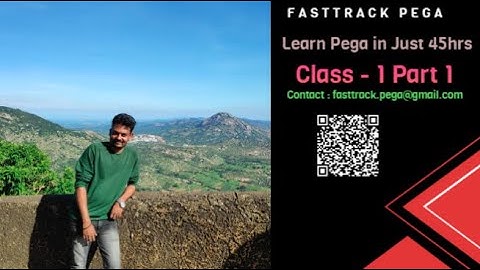 1. Create your first application in Pega.