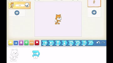Learning to use arrows in ScratchJr[learning using arrows]
