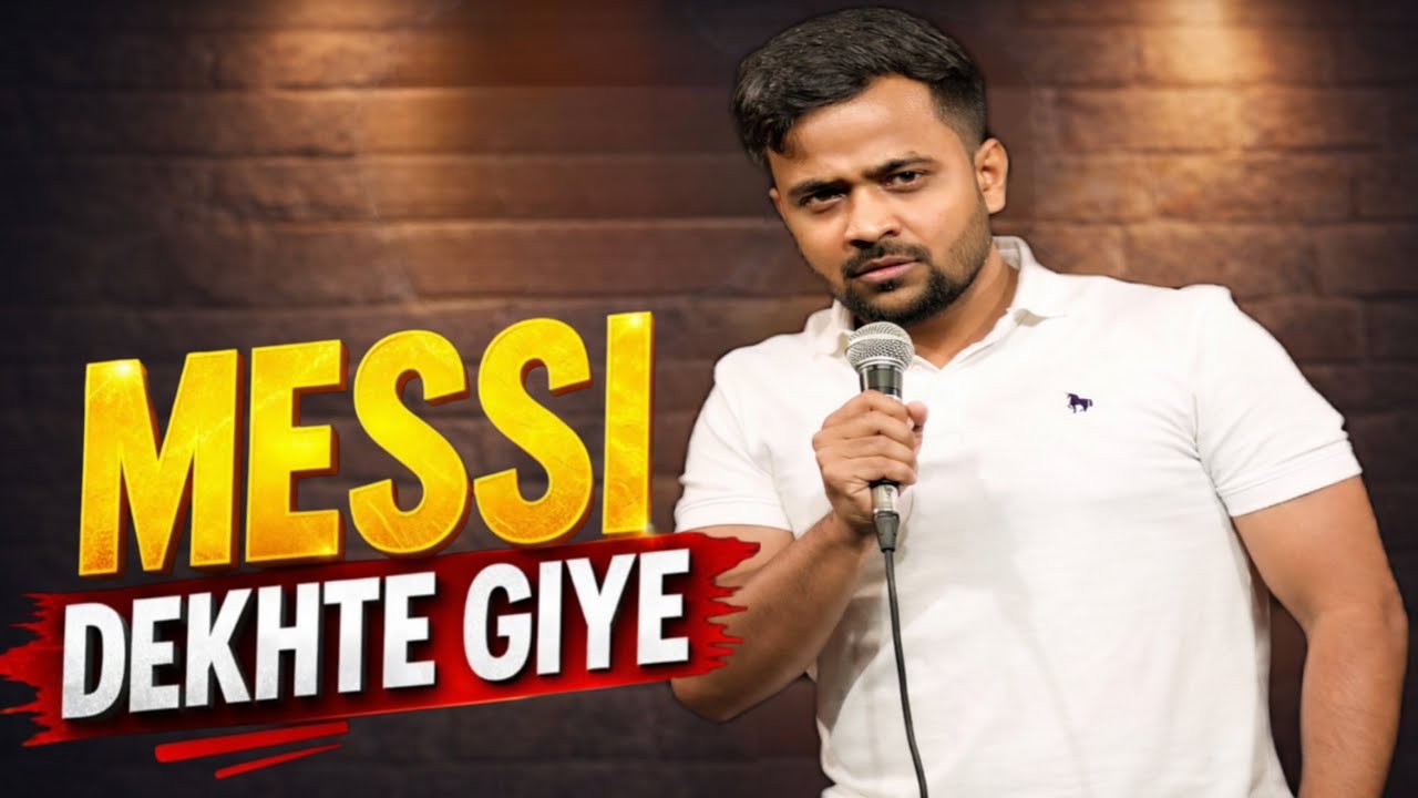 মেসিকে দেখতে গিয়ে | Stand-up Comedy | Bitkel Bangali 