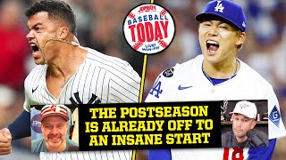 The MLB postseason is off to an incredible start | Baseball Today
