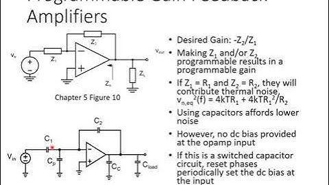 22 Low Noise and Variable Gain Amplifiers