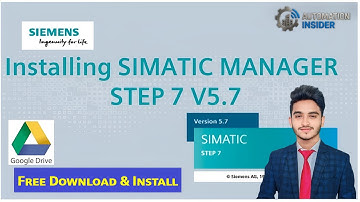 Install Simatic Manager Step7 V5.7 Professional 2021 Full Free.