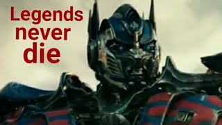 Optimus Prime-Legends never die