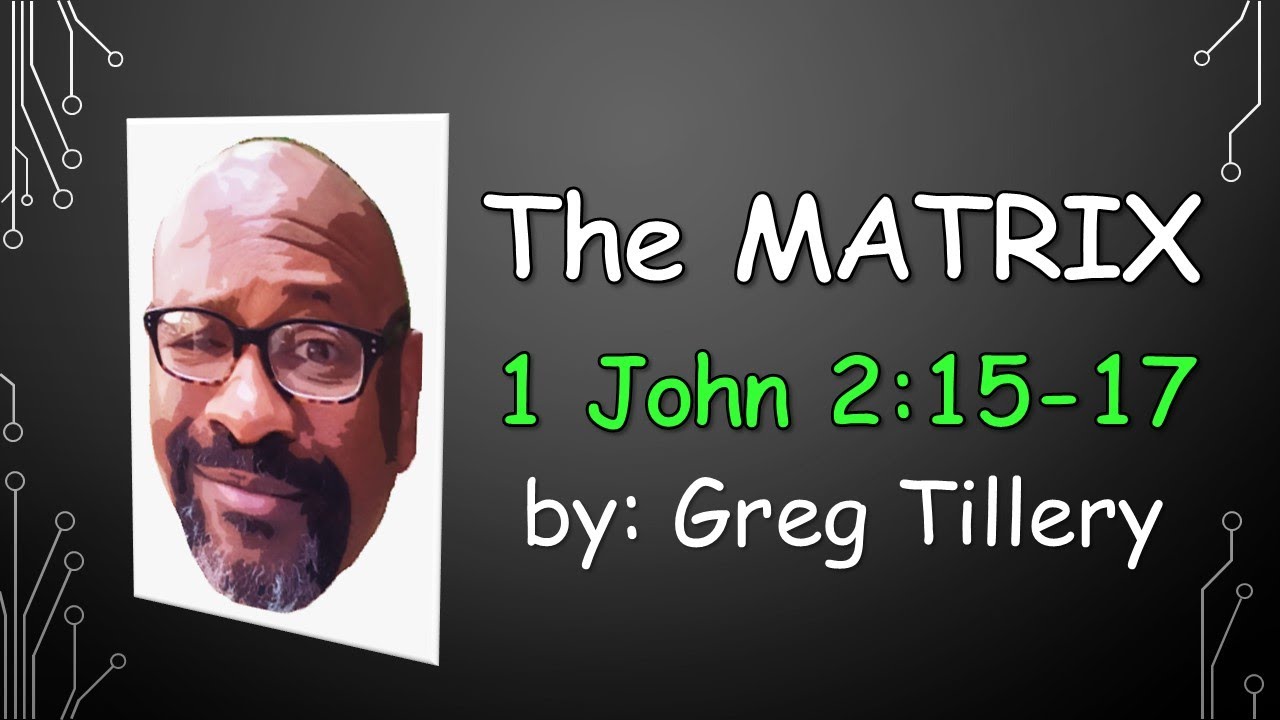 The MATRIX - by Greg Tillery - YouTube