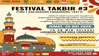 LOMBA TAKBIR PHBI KALURAHAN LOGANDENG#3