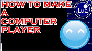 How to make a computer player on a PONG game (Love2D framework)