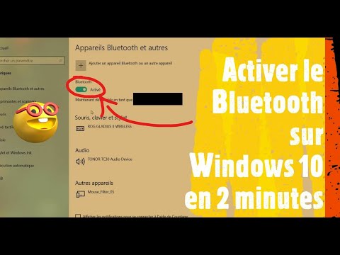 Activer le bluetooth sur windows 10 (méthode simple en 2 min)