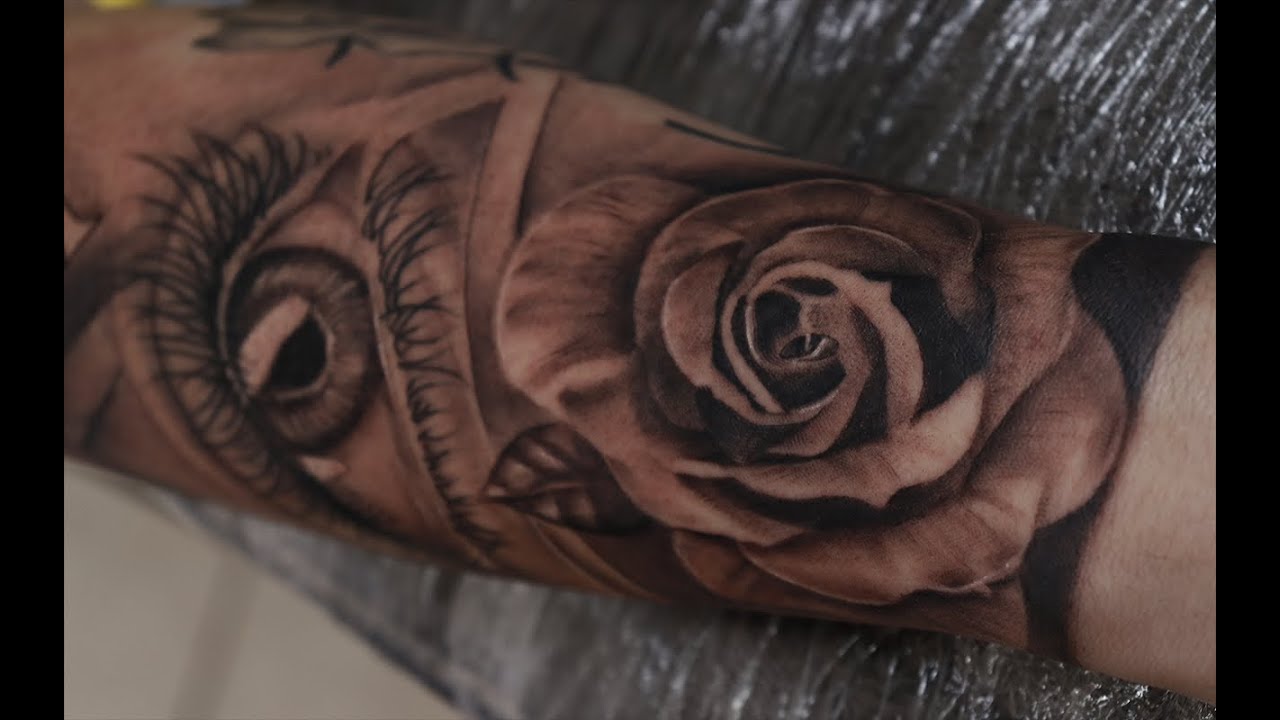 TATTOO TUTORIAL TIMELAPSE - YouTube