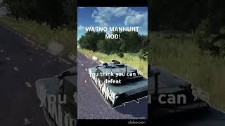 WARNO MANHUNT MOD! #warno #tank #mod #war #gaming #custom #memes #chill #chillmusic #videogamemods