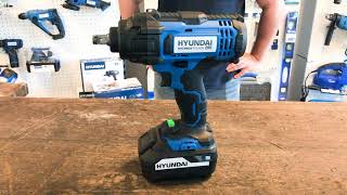 Llave de Impacto a Batería HYUNDAI HYCWM20 20V - YouTube