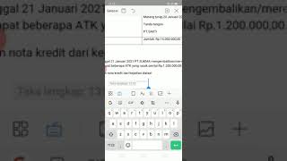 Cara pengisian kuitansi,nota debet dan nota kredit
