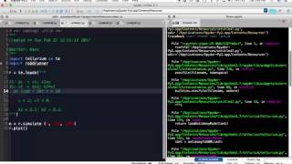 How to use Events in Tellurium based on Time