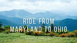 Heading back west | Drive from Maryland to Ohio | Ride through Pennsylvania on the PA Turnpike