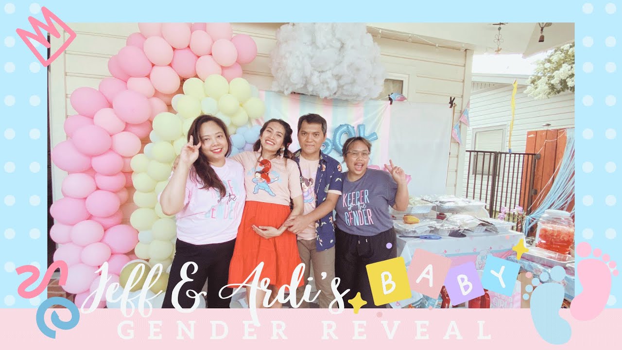 A Gender Reveal Party! - Congrats Jeff and Ardi! 🥰