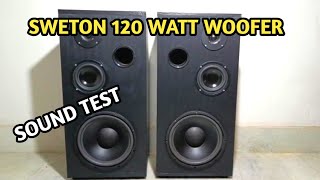 Sweton 120 Watt 10 Inch Woofer Sound Test Sweton Speaker And Woofer Sweton Sound Test