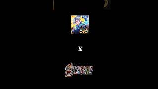 mlbb X Marvel Characters  Male Versionmlbb avengers mlbbshorts mlbbindonesia marvel