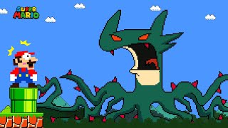 Number Lore 0-9 But Mario Escapes Number Lore 4 Mix Level Up Maze Gm Animation