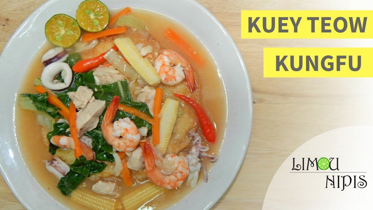 Resepi Kuey Teow Kung Fu Azie Kitchen  Resepi Azie Kitchen