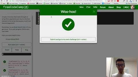 Finders Keepers -- JavaScript -- Free Code Camp