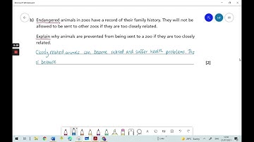 Disrupting Ecosystems - AQA GCSE Combined Science Foundation