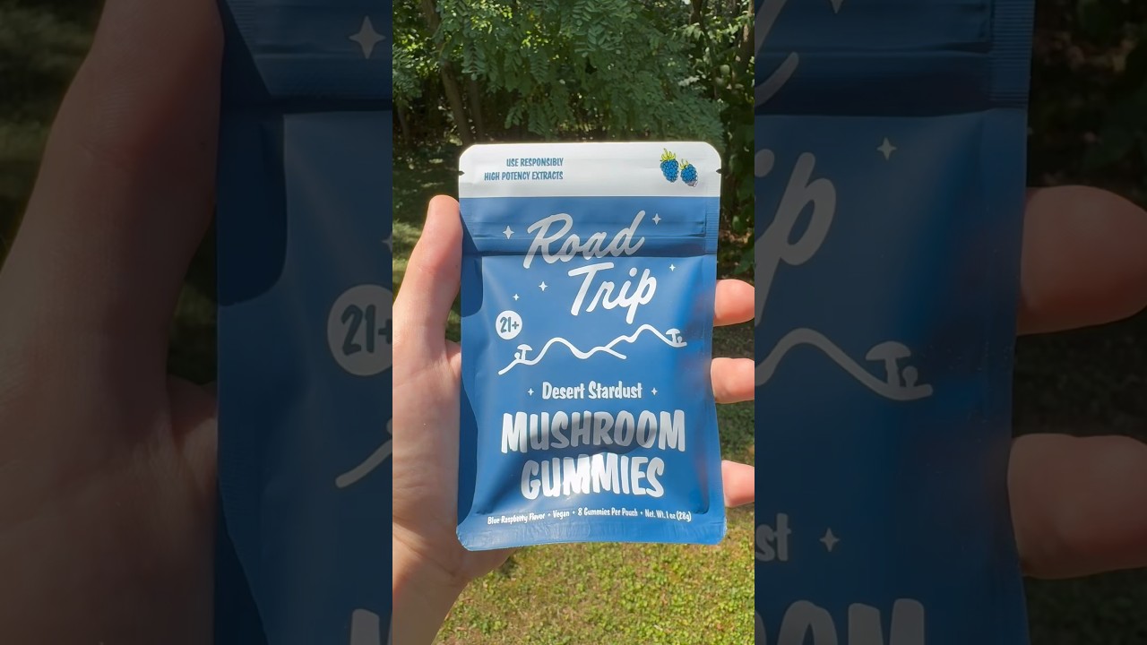 ROADTRIP DESERT STARDUST MUSHROOM GUMMIES 🍄‍🟫 HaveANiceTrip