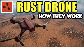 Rust Drone - Quick Guide On How To Use Rust Drones (Rust Tips)