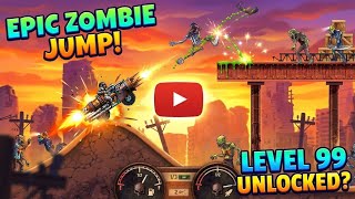 I Fully Upgraded the DEADLIEST Weapon Bike in Dead Hill Racing: Zombie Climb! 💀🚀 screenshot 5