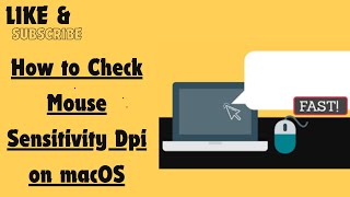How to Check Mouse Sensitivity Dpi on macOS How to Check Mouse Sensitivity Dpi on macOS