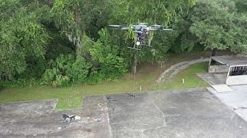 USaS Tether Drone System - Drone Payload Video 1