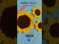 Crochet Sunflower #crochet #handmade #flowers #amazon #meesho #flipkart #art