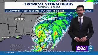 Tropical Storm Debbie to bring Extreme Flooding to Southeast Coast | August 5, 2024