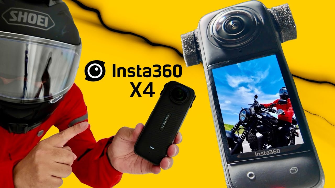 自腹辛口！ライダー目線でInsta360 X4を８項目に渡って検証してみた！プレビューリモコン有り〼