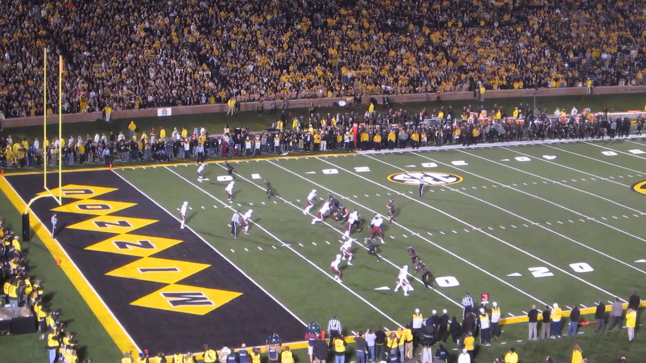 MU tigers drive - football 2013 season